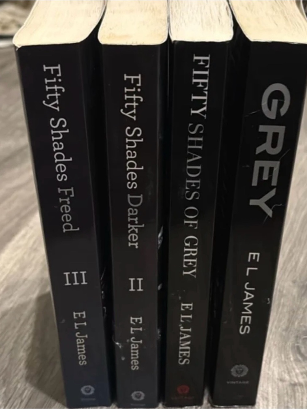 Fifty Shades of Grey Complete Series + Grey - 4 Book Set